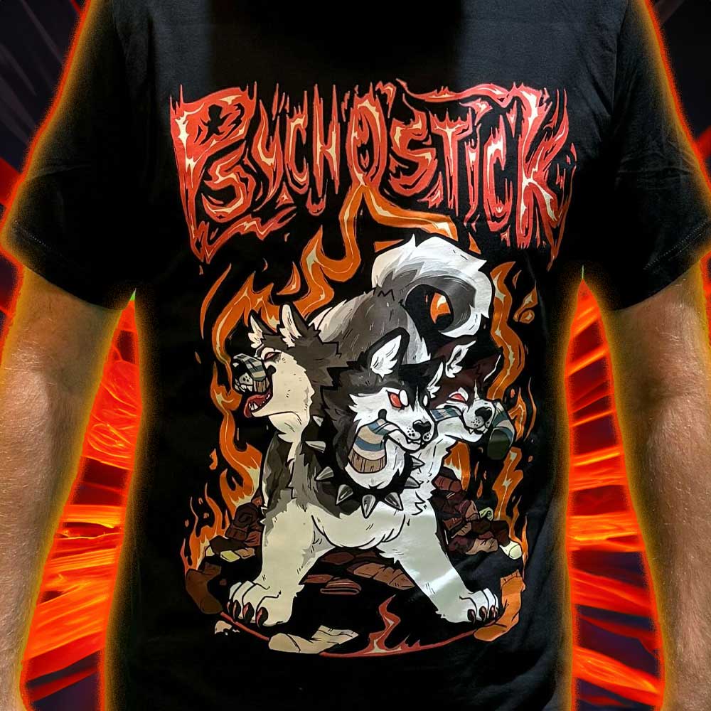 Cerberus Likes Socks Unisex Tee