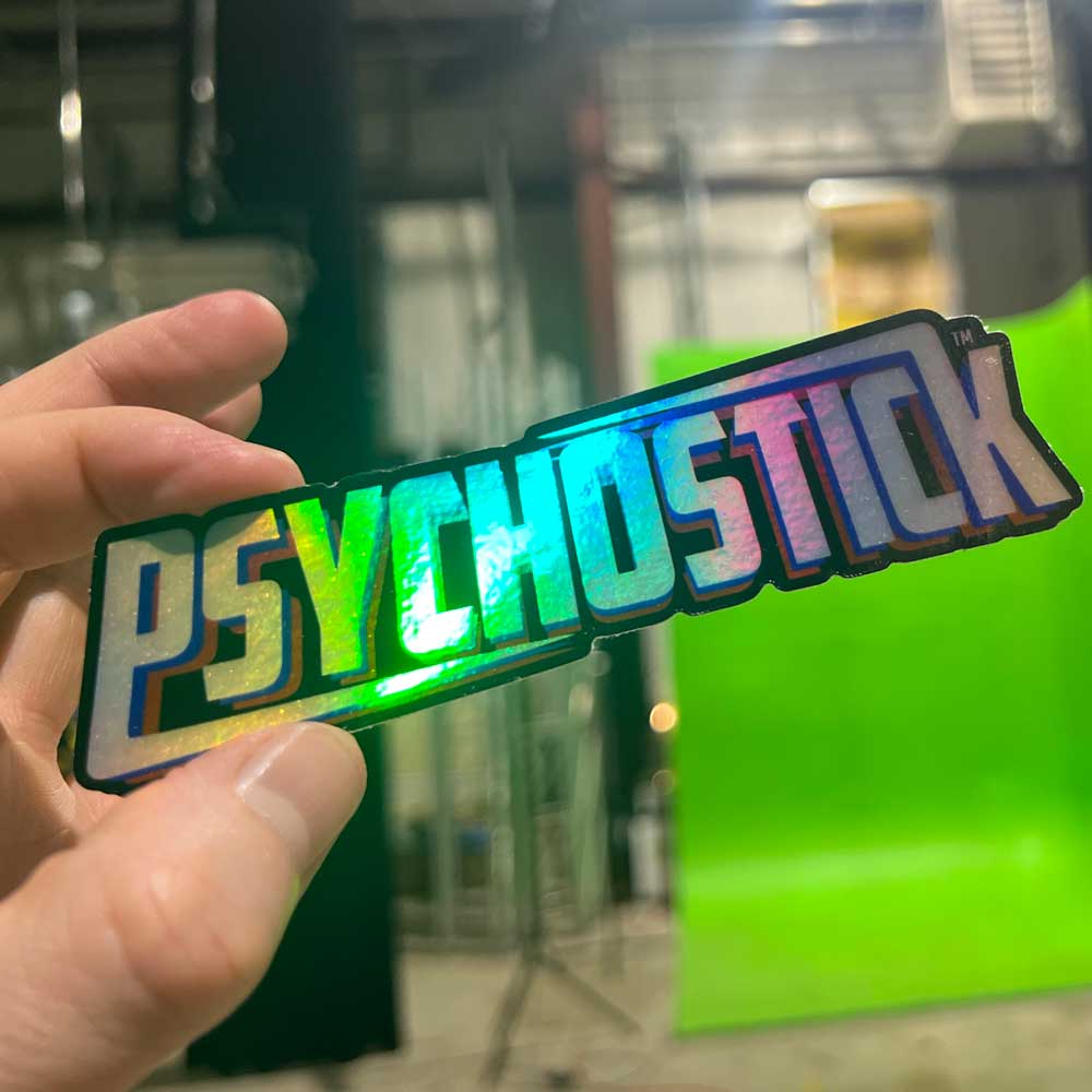 Hologram Logo Sticker