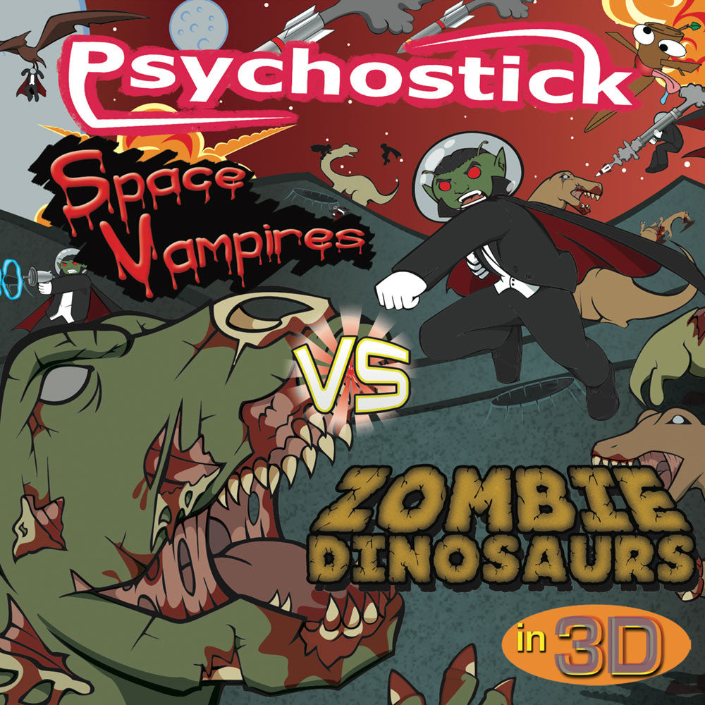 "Space Vampires VS Zombie Dinosaurs in 3D" Album