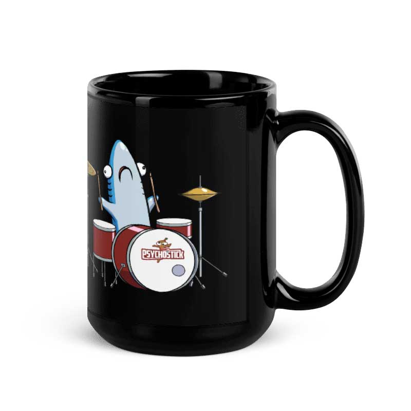"Drum Shark" Mug