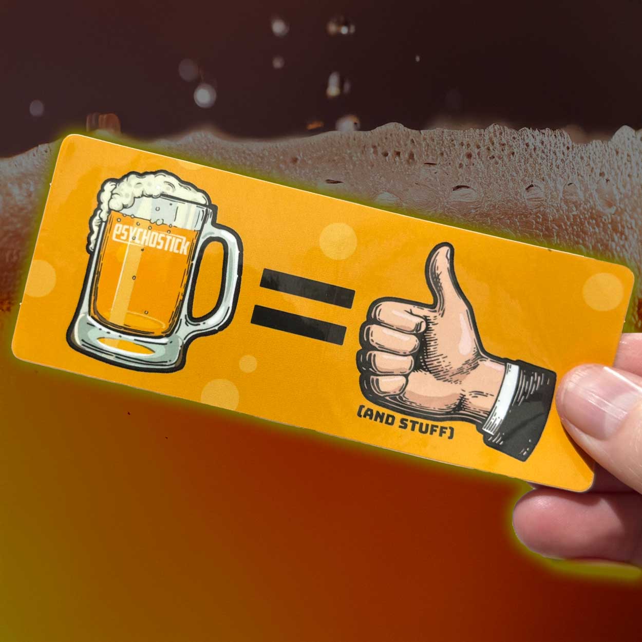 Beer is Good Sticker