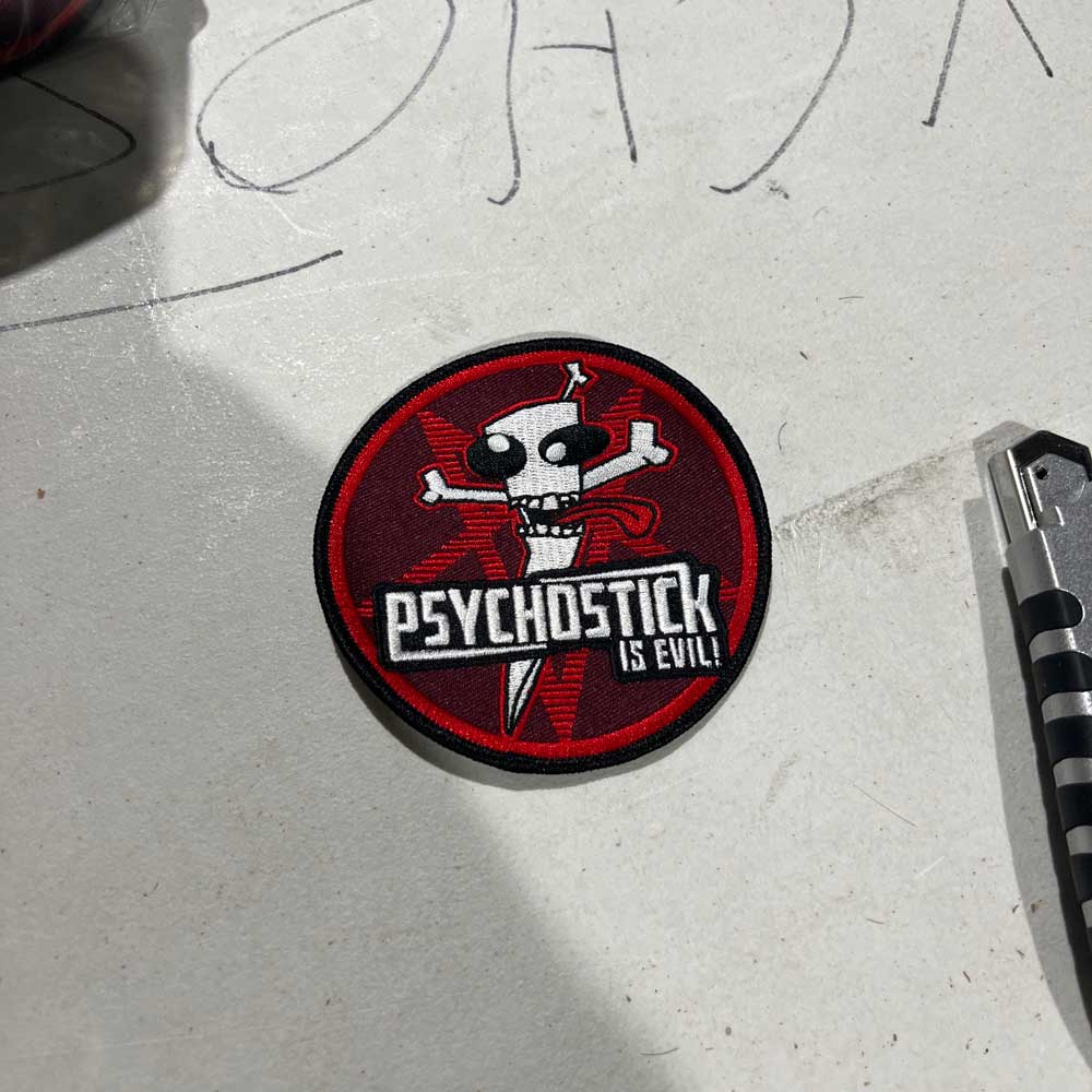 Psychostick is Evil (4") Patch