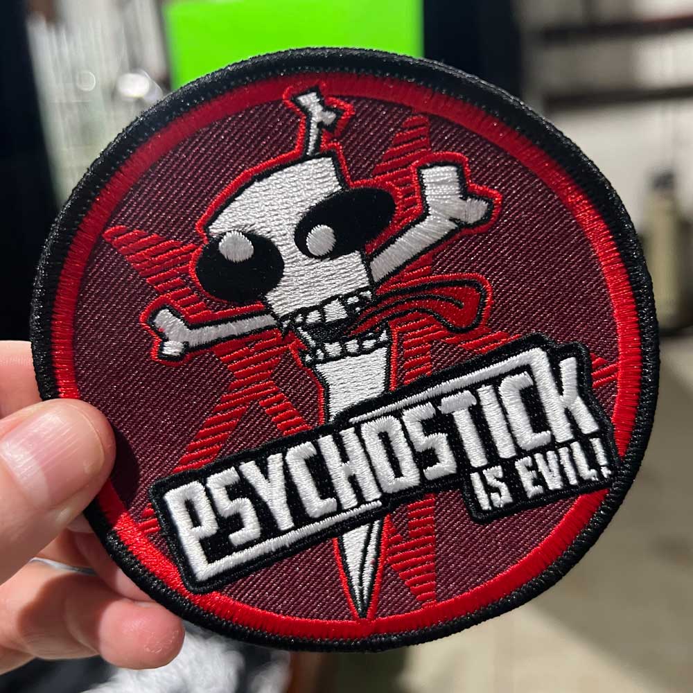 Psychostick is Evil (4") Patch