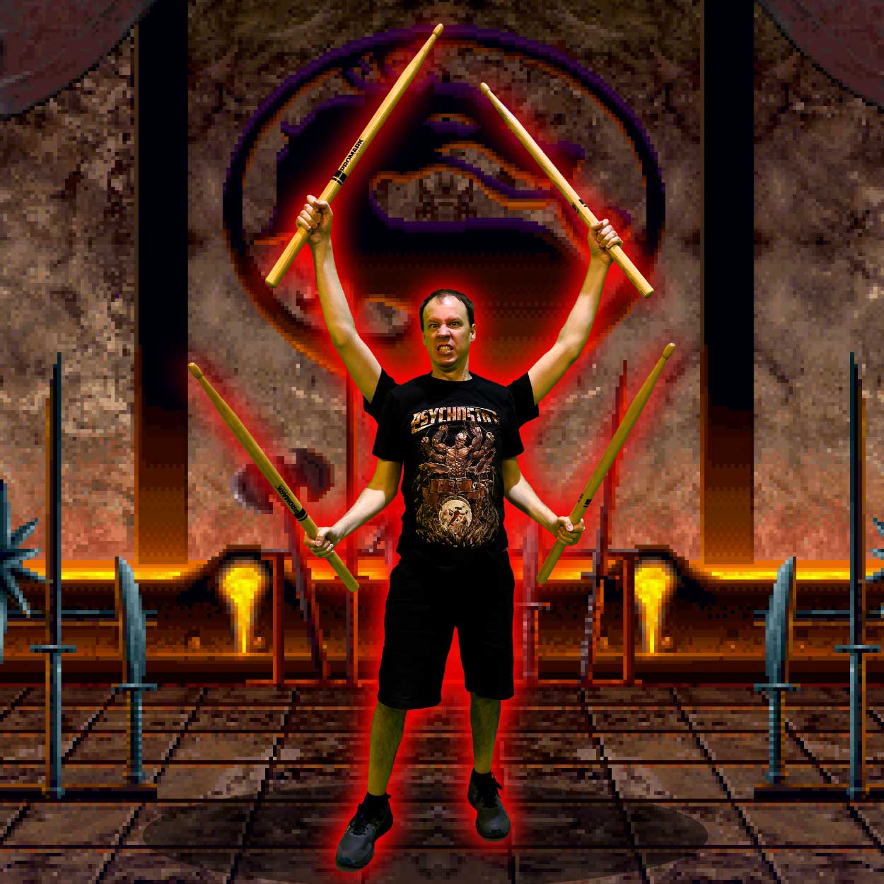 Goro Drummer Unisex Tee