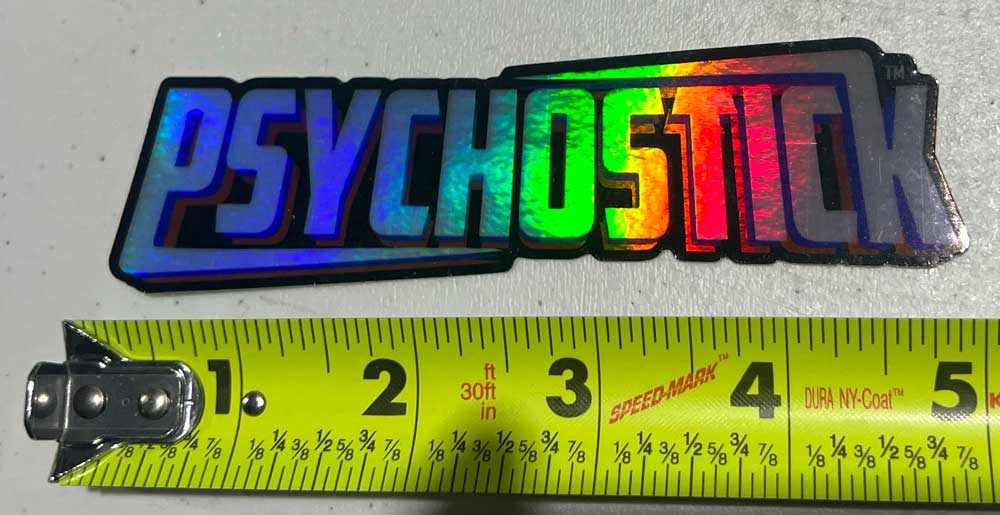 Hologram Logo Sticker