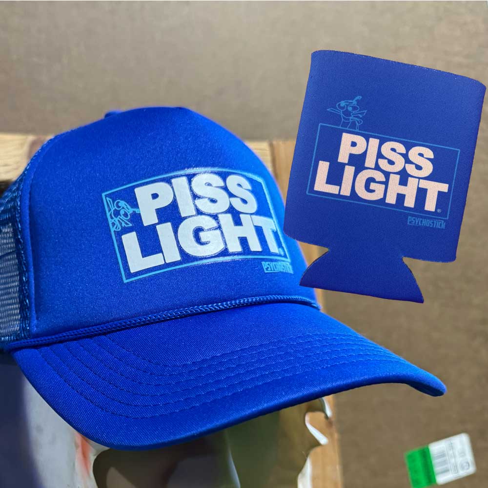 Piss Light Hat & Koozie Bundle