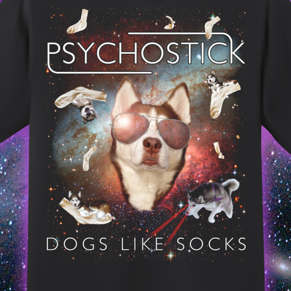 Dogs Like Socks in SPACE Tee