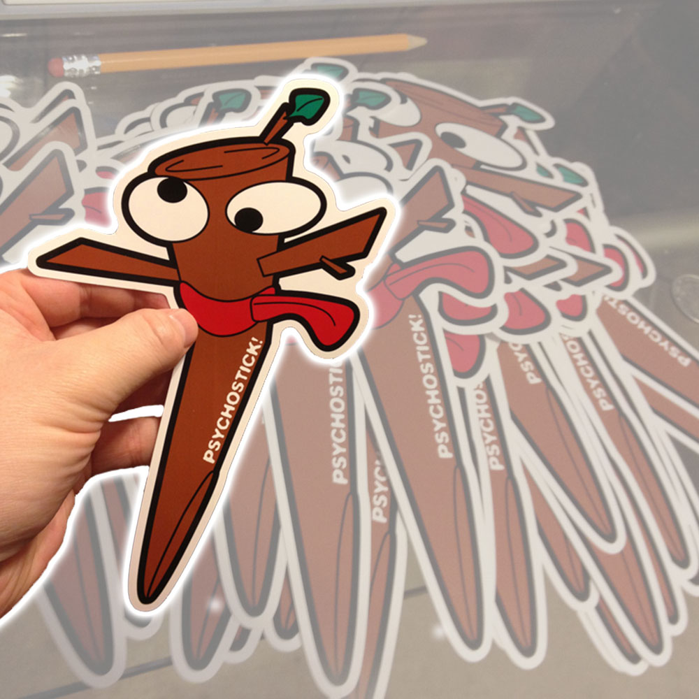 Stic Mascot Sticker – Psychostick