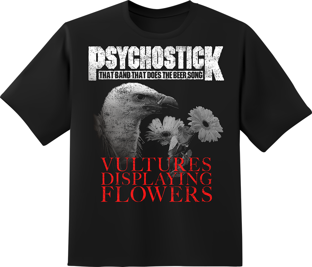 "Vultures Displaying Flowers" Tee