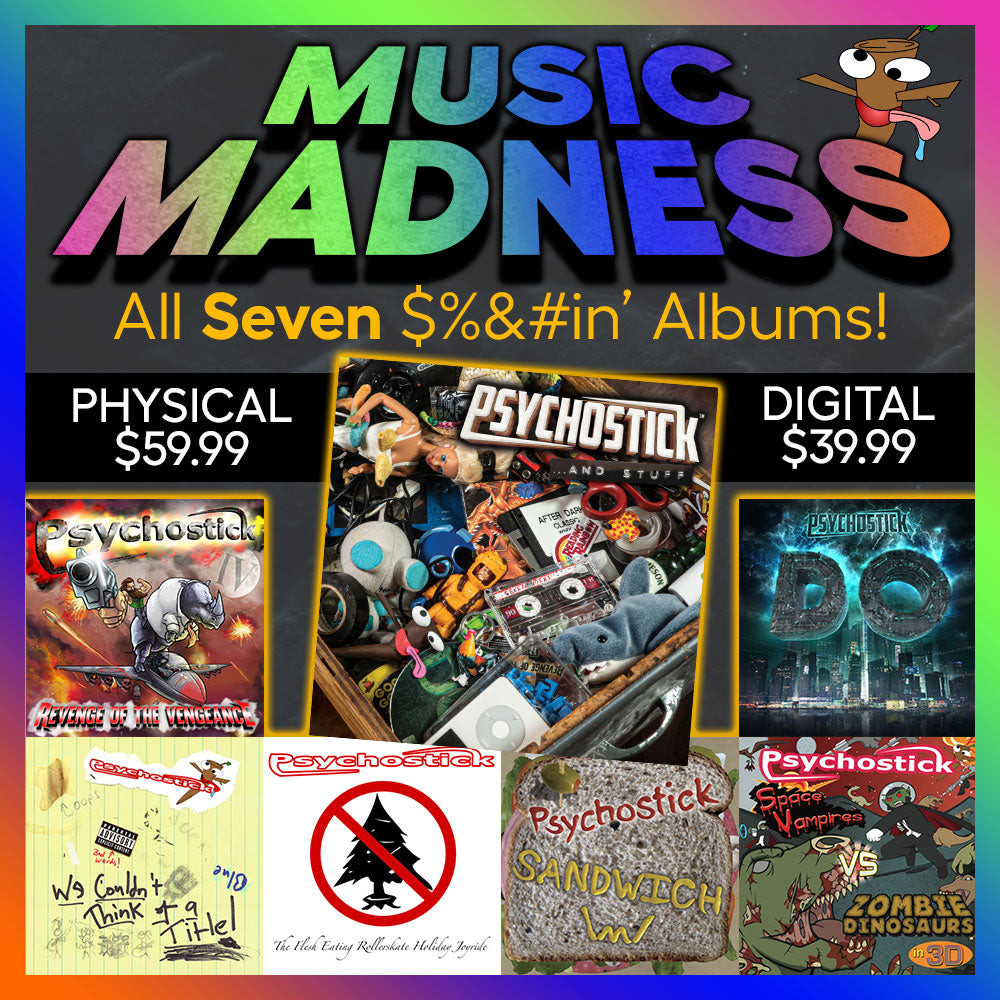 Discography Music Madness! All 7 Albums, singles, etc!